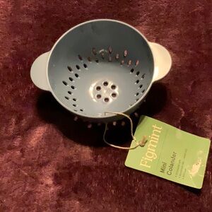 Figmint Mini Strainer Colander Blue